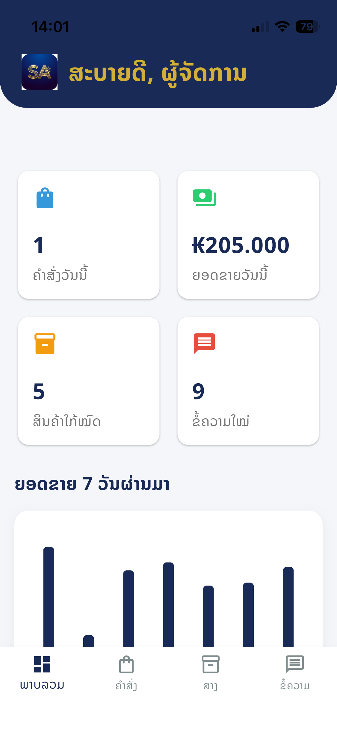 DASHBOARD screenshot 2
