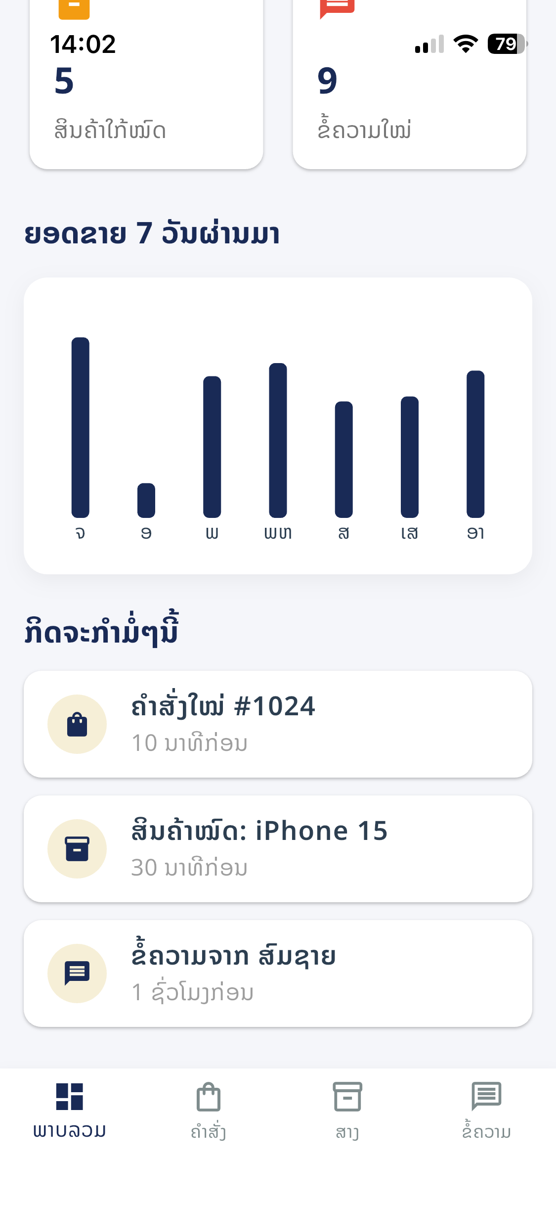 DASHBOARD screenshot 3